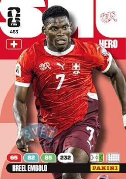 Breel Embolo Switzerland Panini FIFA World Cup 2026 Adrenalyn XL #463